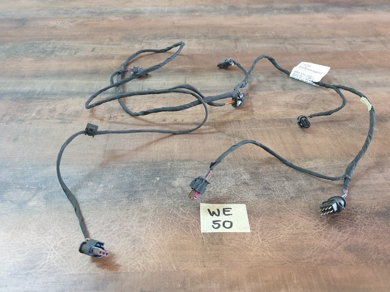 Original Used Volkswagen Polo Front Bumper Parking PDC Sensor Wiring Harness