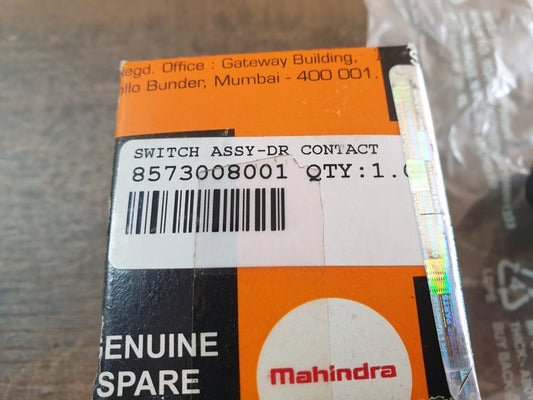 Original New Mahindra XUV 3X0 2025 Left Rear Door Contact Switch